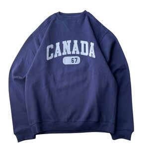 Vintage Canada 67 Crewneck Sweatshirt – Navy